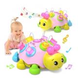 Baby Musical Ladybug Crawling Toys,Baby Toys