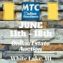 MTC June 11th - 18th Online Estate Auction