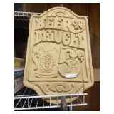 Beer on draught sign