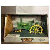 John Deere 1935 model B tractor in box