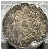 1879 S Morgan Silver Dollar (90% Silver)