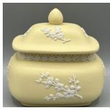 Wedgwood Yellow Primose Prunus Trinket Box