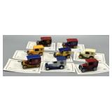 (8) Matchbox Brewing Co. Die Cast w/COAï¿½s