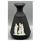 Wedgwood Black Jasperware Bud Vase