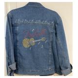 Bedazzled Nashville Ladies Jean Jacket