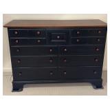 Black Shaker Style Dresser