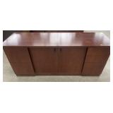 Cabinet with locking drawers