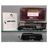 MTH Premier O gauge Nickel Plate Road 2-8-4 Berkshire steam locomotive in OB 20-3032-1