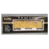 K-Line O gauge die cast Union Pacific reefer in original box K752-2111