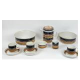 RETRO 12 PIECE THOMAS FLAMMFEST TABLEWARE