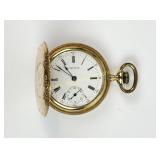 LADIES ANTIQUE LONVILLE HUNTER POCKET WATCH