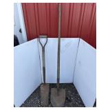 Round mouth shovel and spade