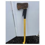 Yellow handle axe