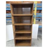 Wood book shelf
