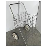 Metal grocery cart