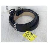 3- 38ï¿½ leather belts