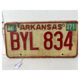 Licence plate - Arkansas