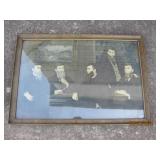 Framed Studebaker Photograph