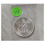 1 ozt .999 Silver Round American Prospector