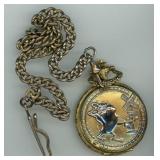 Pocket Watch Quartz Tasmanian Devil