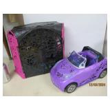 Vtg Monster High Car And Accessories