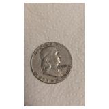 FranklinHalf Dollar 1953