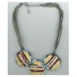 Multi-Stone & Glass beads Necklace 18