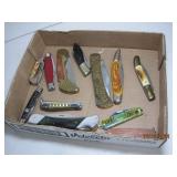 Vtg Rare Lot Of Pocket Knives