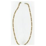 14K GP Yellow Gold Link Necklace 20