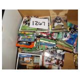 Box of Assorted Cards - Various sports & years