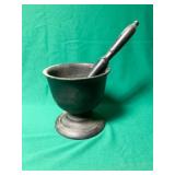 Cast Iron Mortar & Pestle