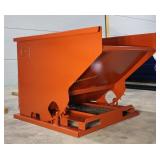 New/Unused 2.0 CY Self Dumping Hopper w/ Fork Pock