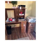 Office Desk, File Cabinet, Copier