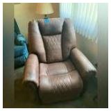 Motorized Leather Reclining Chair