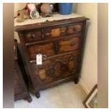 Wooden Dresser 30in x 18.5in x 49in (MUST PICK UP AFTER 4PM)