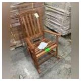Wooden Rocking Chair (IN BOX MIST ASSEMBLE)
