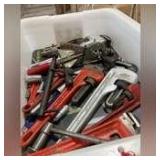 Clamps, Hole Puncher, Tap Wrenches, and Miscellaneous Tools