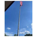 A Metal Flag Pole