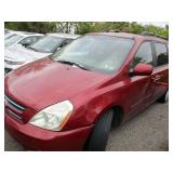 Red, 2007, Kia Sedona, KNDMB233376172804,  ,