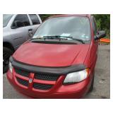 Red, 2003, Dodge Caravan, 1D4GP25R13B329847,  ,LKM 166,429