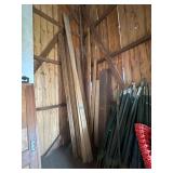 Corner of Lumber and Flooring - Approx. 8-15ft Long