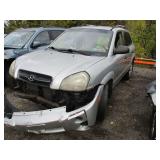 Silver, 2007, Hyundai Tucson, KM8JM12B07U587764,  ,