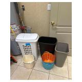 Laundry Hamper and Garbage Bins