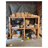 Wooden Storage Racks - 96X33X72 - Contents Not Included