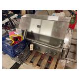 A Sunrise Outdoors Counter Top Grill with Parts 45x30x29 Inches