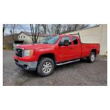 2011 GMC Sierra 3500 HD Extended Cab SLE Pickup 4x4 8ft -Just Inspected 01/26 - $2,500 of Recent Work Done - New Tires, Oil, Battery, Steering Center Link, Rear Leaf Springs Welded - 275,865 Miles - 4