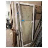 Glass Screen Door w/ Trim - 35 1/2in x 80in