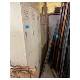 2 Sets of School Lockers 36x15x78 Inches