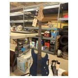 Aria STB Series Electric Bass Guitar With Stand , No Case