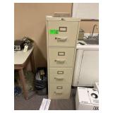 Metal Filing Cabinet - Metal Table Contents Not Included - Ultrapure Type 1 Deionized Water